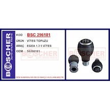 Vites Topuzu Egea 1.3 5 Vites Çok Renkli