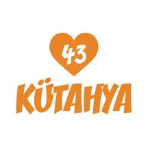 Kalpli 43 Kütahya Araba Sticker 17x17 Cm Turuncu