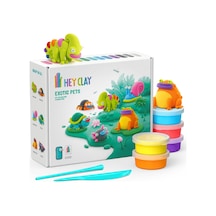 Hey Clay Yaratıcı Kil Seti - Exotic Pets
