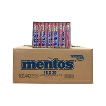 Mentos Çilek Aromalı Çiğnenen Draje Şekerleme 37,5 Gr 20 16 Adet-230