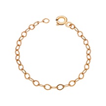 Glorria Gümüş 10 Cm Rose Uzatma Zincir Rose Gold
