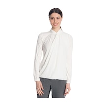 Bulalgiy Kadın Ekru Bluz - Bga165497