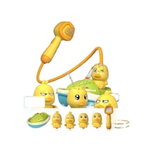 Alibee-hb-yr Küçük Sarı Ördek Dönen Sprey Duş Bebek Banyosu Banyo Oyuncakları 1-sarı