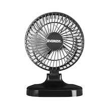 Everest Fan-503 7" Büyüklüğünde Masa Üstü Siyah Usb Fan Serinletici Vantilatör Diğer