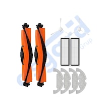 Xiaomi Mop 2 Ultra X10 Uyumlu 2 Ana Fırça 2 Yan Fırça 2 Filtre 4 Mop Pkt-iasgf0001306