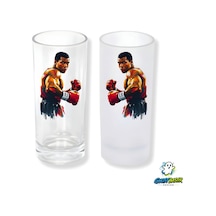 Muhammed Ali Buzlu / Buzsuz Seçenekli Rakı Bardağı 1 Adet Şık Sunum Bardağı 0255