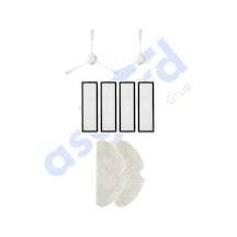 Dreame F9 Pro Uyumlu 2 Yan Fırça 4 Filtre 2 Mop Pkt-iasgf0000270