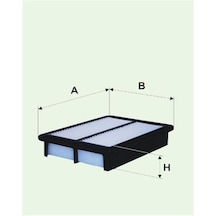 Hava Filtresi Hyundaı H1 Panelvan Min. 08 X