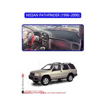 Nissan Pathfinder 1996-2000torpido Koruma Halısı Mavi Kenar