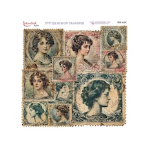 Ütü İle Rub On Transfer Kağıdı 30x30cm Rb-425