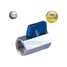 Paslanmaz Krom Mini Vana Dişi-Dişi Pn63 304 Kalite (Ölçü Seçiniz)