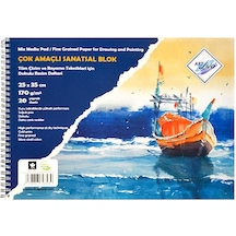 Art Liva Çok Amaçlı Resim Defteri 25x35 CM 170 g