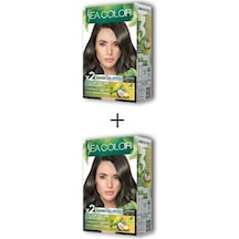 2X2 Tüp Krem Saç Boyası Seti Küllü Kumral No:7.1