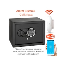 Kale Kd060-60-120 Elektronik Şifreli Çelik Kasa Alarm Sistemli Çelik Kasa Akıllı Çelik Para Evrak Kasası