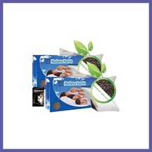 Bezos Mucizevi Anti-snoring Pillow - Karabuğday Yastığı 50 X 70 Cm X 2 Adet + Jel Nıda Çok Renkli