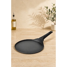 Gigilli Cristel Krep Tava 26 Cm Siyah