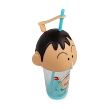 Vagonlife Crayon Shinchan Tritan Pipetli Matara 500 Ml - Mavistandart Turkuaz