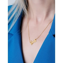 Dkmn Gümüş Harry Potter Gözlük Sembolü Kolye 925 Ayar Unisex Gümüş Kolye