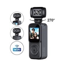 4k Mini Wifi Aksiyon Kamerası Taşınabilir Video Kaydedici 1,56' Ekranlı