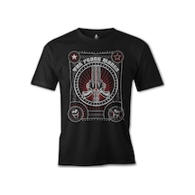 Peace And War Siyah Erkek Tshirt