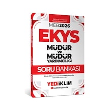 2026 Meb Ekys Müdür Ve Müdür Yardımcılığı Soru Bankası Yediiklim Yayınları