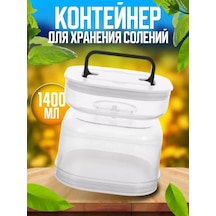 Xindoker 1440 Ml Hava Geçirmez Gıda Saklama Kabı - Pratik Ve Şık Tasarım Şeffaf