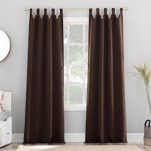 Easton Enerji Tasarruflu Karartma Sekmeli Perde Paneli, 101,6 Cm X 160 Cm, Çikolata
