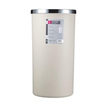 Lenox 35 Lt Çöp Kovası, Kapaklı, 30 X 56 Cm, Bej Çok Renkli