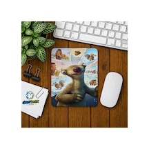 Buz Devri Baskılı Oyuncu Mousepad 044