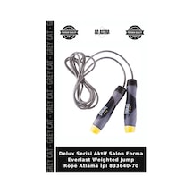 Delux Serisi Aktif Salon Forma Everlast Weighted Jump Rope Atlama İpi 833640-70