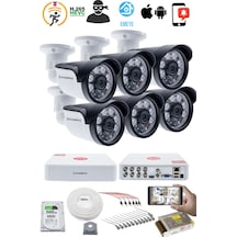 6'lı Kamera Seti 5mp Sony Seculensli Kdj-6s-6al-ss-v1