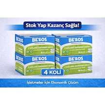 Bezos Z Katlamalı Dispenser Havlu 2 Katlı 20x22 Cm %100 Selüloz 4 Koli Avantaj Paket