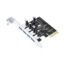 Pcı-e Express 4 Portlu Usb 3.0 Hub Çoklayıcı Kart
