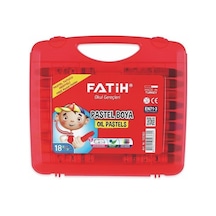 Fatıh Pastel Boya 18 Renk Kıng Sıze Çantalı 50360