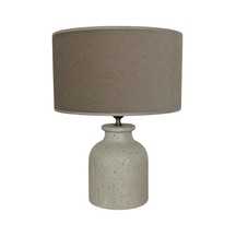 Eslan Krem Abajur Krem