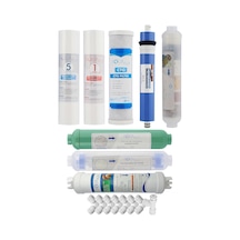 12 Aşama Açık Kasa Su Arıtma Cihazı Filtresi Ak-12-set-s