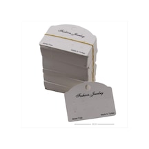 Ilkeshop 6lı Küpe Kartı-beyaz çok renkli 25373560