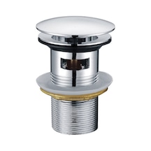 Creavit Sf031 Otomatik Pop-up Sifon Başlığı Taşmalı Krom Lavabo T Krom