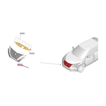 Dacia Lodgy 2012 Yılında Çıkan Kasa Panjur Oem No 623104478r