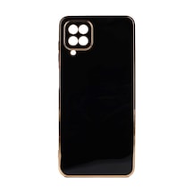 Zore Galaxy A12 Kılıf Ogaa Bark Kapak - Siyah