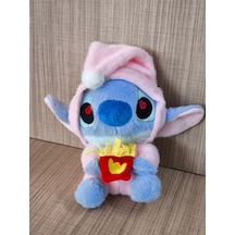 Stitch Peluş Oyuncak 30cm Popmart Kostümlü Stich Peluş Oyuncak Figür Çok Renkli