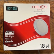 Helios Hs-1038g 18w Yuvarlak Günışığı Spot Led Panel