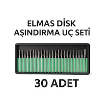 Merttools 30 Adet Elmas Aşındırma Ve Gravür Uç Seti Çok Amaçlı Kullanım