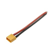 Xt90 Erkek Lipo Pil Şarj Kablosu 15 Cm 2,5mm Siaf Silikon Kablolu