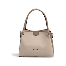 Silver Polo Sp1254 Kadın El Çantası Fashion Bej-latte