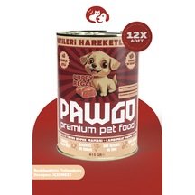 Puppy Regal | Kuzulu | 400g X 12 |yavru-mini Irk | Parça Etli | Köpek Yaş Mama