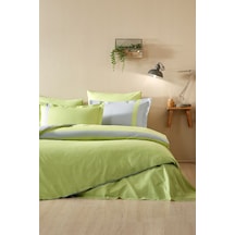 Özdilek Colour Stripe Çift Kişilik Nevresim Takımı Yeşil Çok Renkli