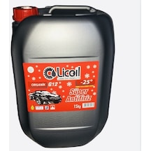 Licoil Antifriz G12 Kırm.15 Kg -25C 3Kg-15Kg-16Kg Mevcut