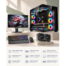 Symoon SYMOONPC0383 i5-14400F 8 GB 32 GB 1 TB SSD RTX5060 27" Dos Masüstü Oyuncu Bilgisayarı
