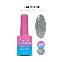 Shelby 10 Ml. A266 Disko Yaz Renk Kalıcı Oje